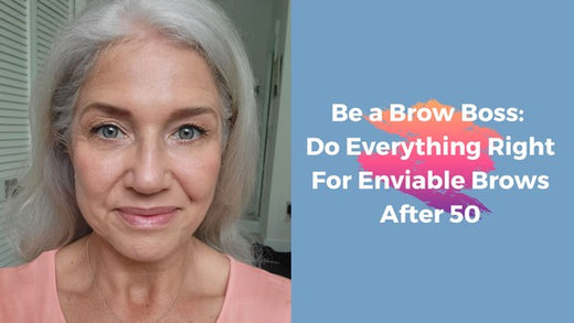 How Can Women Over 50 Rock Full, Natural Eyebrows: In-Depth Guide. | Prime Prometics