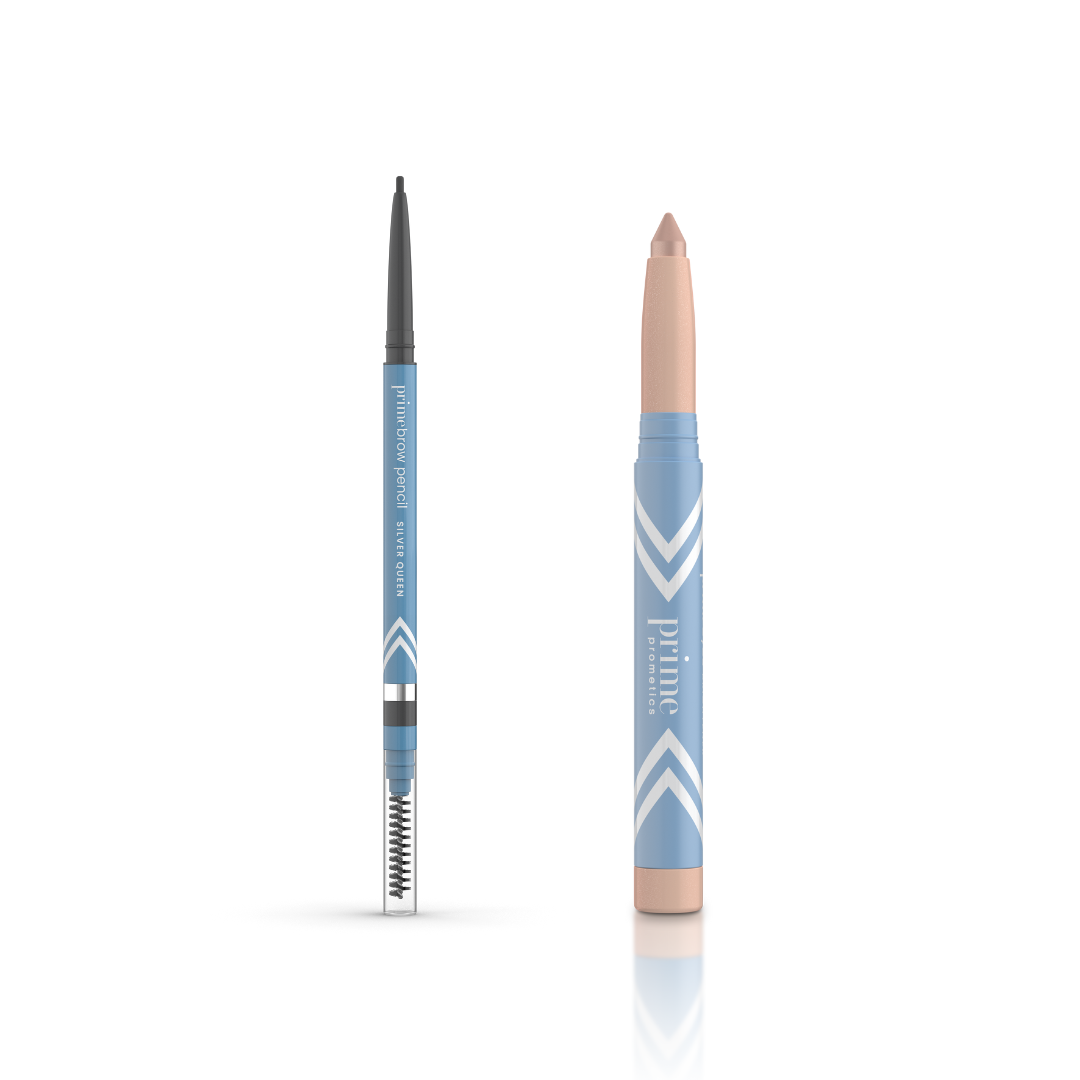 PrimeBrow Pencil + PrimeEyes Brightener