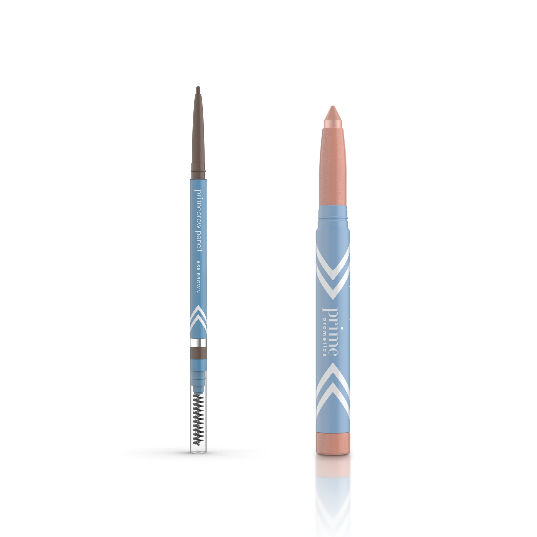 PrimeBrow Pencil + PrimeEyes Brightener