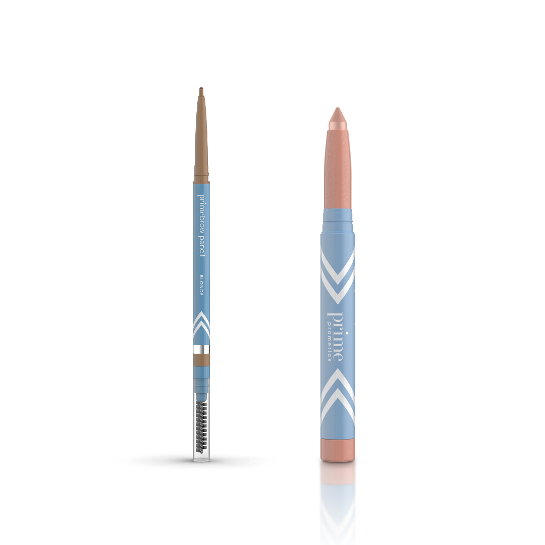 PrimeBrow Pencil + PrimeEyes Brightener